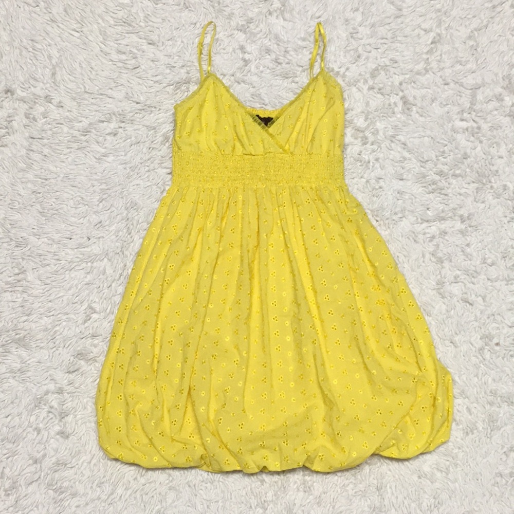 NWOT Exclusive Yellow Sundress